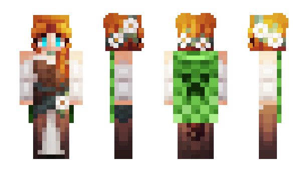 Minecraft skin SunlitPhoenix