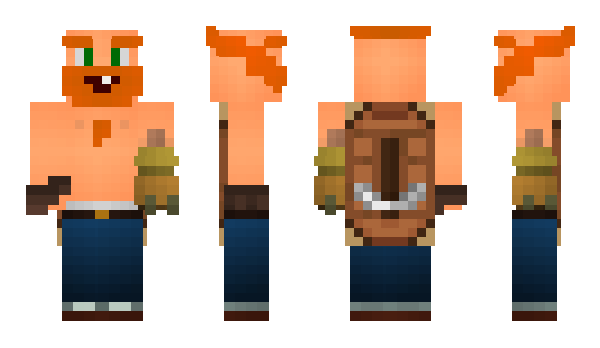 Minecraft скин по нику CEHCOP