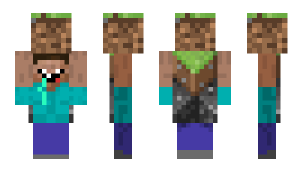 Minecraft skin Skepu