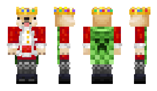 Minecraft skin 1KingDoge