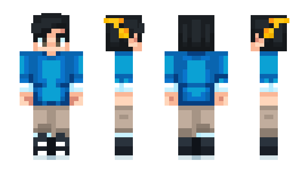 Minecraft skin SouBolt