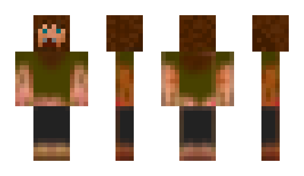 Minecraft skin Oddhead