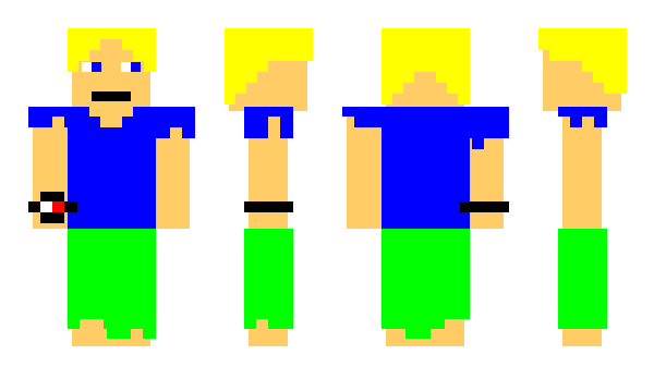 Minecraft skin danvox