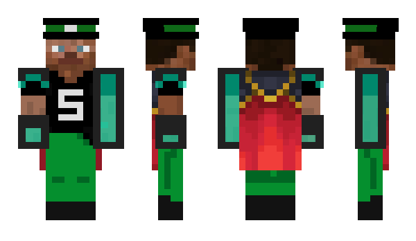 Minecraft skin AleksanMaster_TR