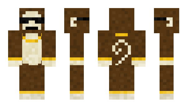 Minecraft skin ApeChad