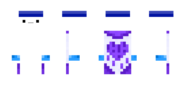 Minecraft skin LeaWater