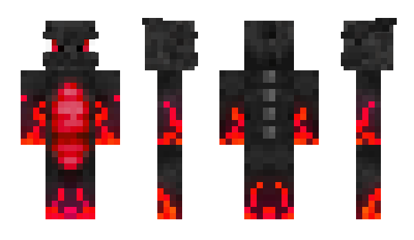 Minecraft skin RedDragon101