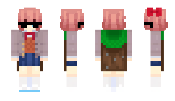 Minecraft скин по нику Rybakrowa
