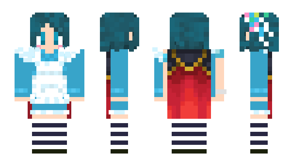 Minecraft skin varenye