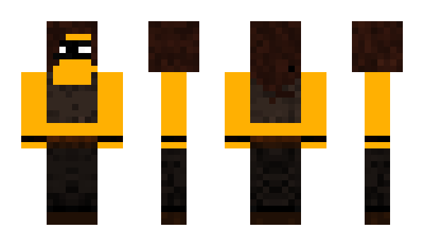Minecraft skin Goldporcupine