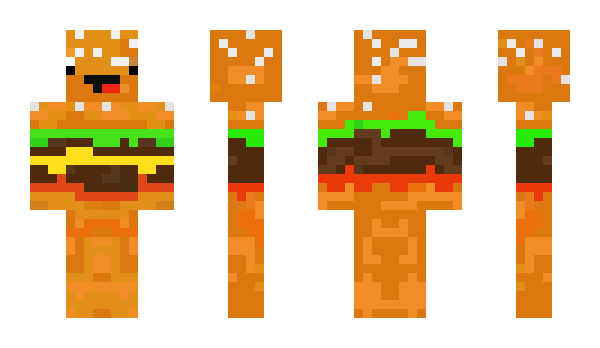 Minecraft skin Burgerlover