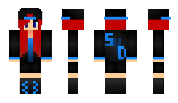 Minecraft skin LouDa