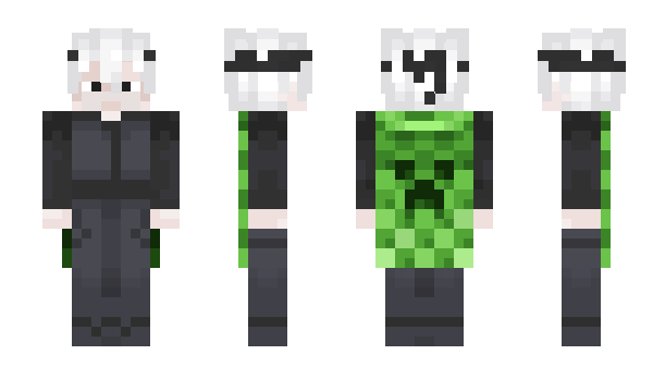 Minecraft skin XpycTu