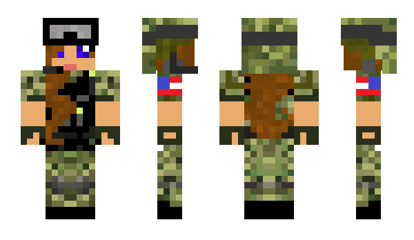 Minecraft skin KYR_SP33DY