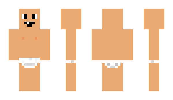 Minecraft skin OmeletaCZE