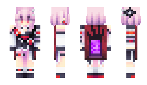 Minecraft skin Mar7th