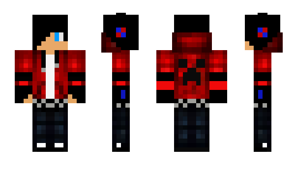 Minecraft skin Thugbat
