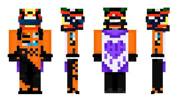 Minecraft skin MerryKoshka