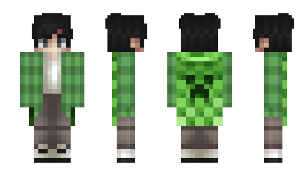 Minecraft skin pprada