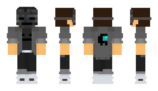 Minecraft skin DUWITHER