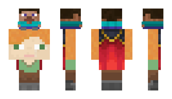 Minecraft skin Bananadia