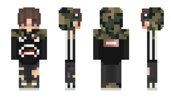 Minecraft скін по ніку RA7U