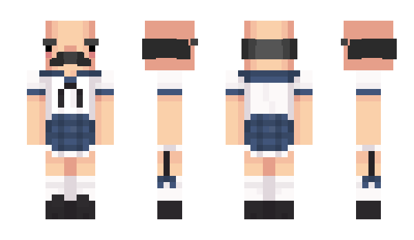 Minecraft skin iamnotmadi