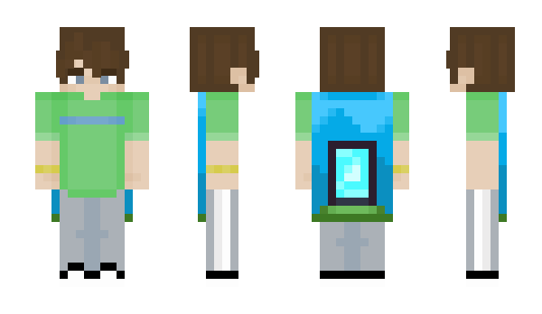 Minecraft skin W3AKMAN