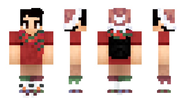 Minecraft skin Uzuna