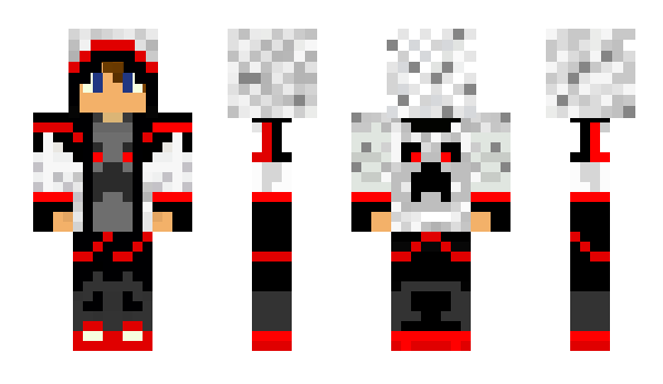 Minecraft skin darkwhitee