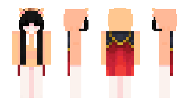 Minecraft skin WuuRO