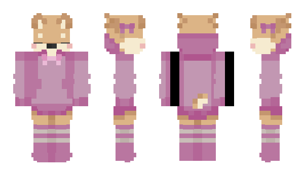 Minecraft skin Exabyuwu