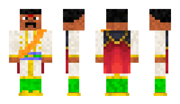 Minecraft skin clean_indian