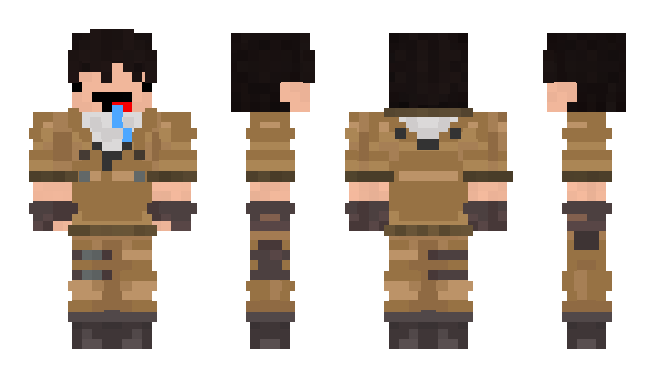 Minecraft скин по нику EightyMID