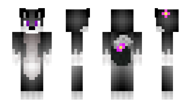 Minecraft скин по нику SavitraWolfPup