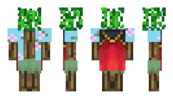Minecraft skin TreVHS