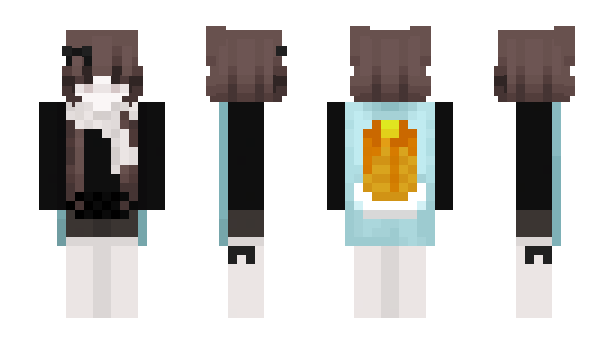 Minecraft скин по нику miskqe