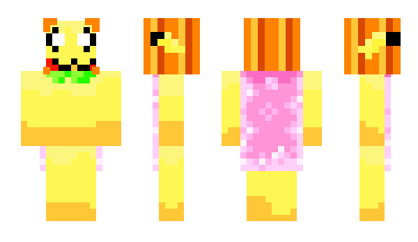Minecraft скін по ніку PumpkinchuTrue