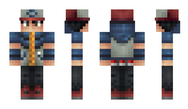 Minecraft skin HaLuNi