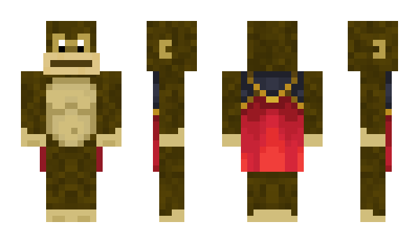Minecraft скин по нику MonkeyLikeBanana