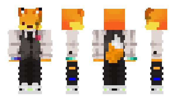 Minecraft skin elfixe