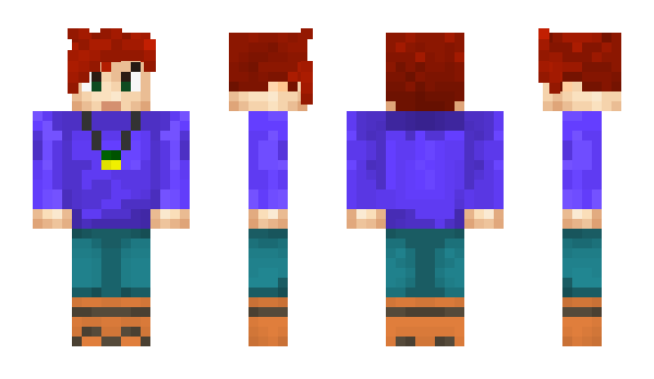 Minecraft skin islandfox