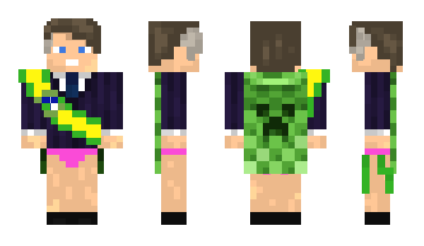 Minecraft skin AnalSelvagem