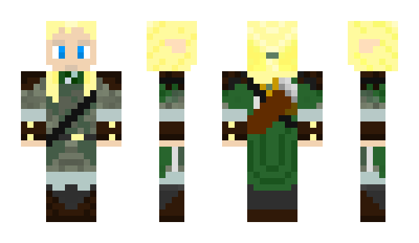 Minecraft skin FoughtHD