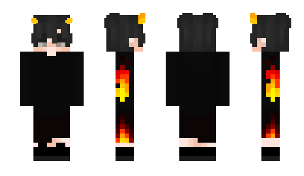 Minecraft skin nowca
