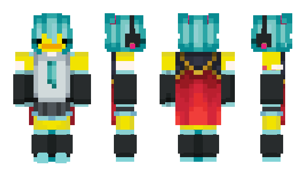 Minecraft skin Quakcy