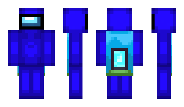 Minecraft skin amogusXDgamer123