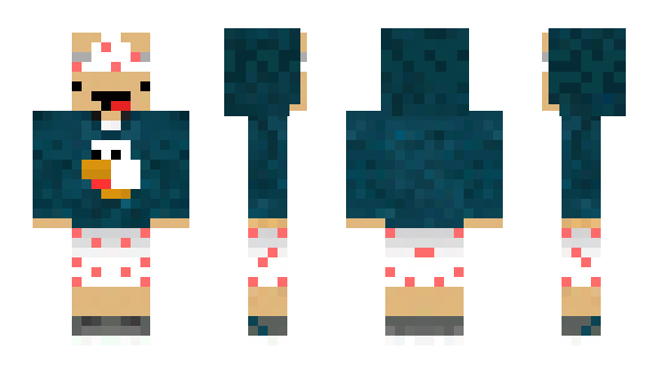 Minecraft skin FireDemte