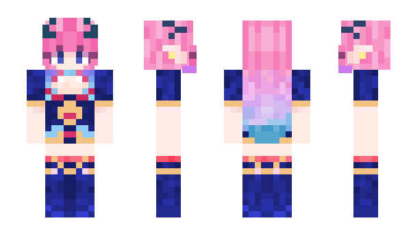 Minecraft skin YurikoVT