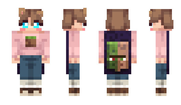 Minecraft скин по нику Pixelixchel